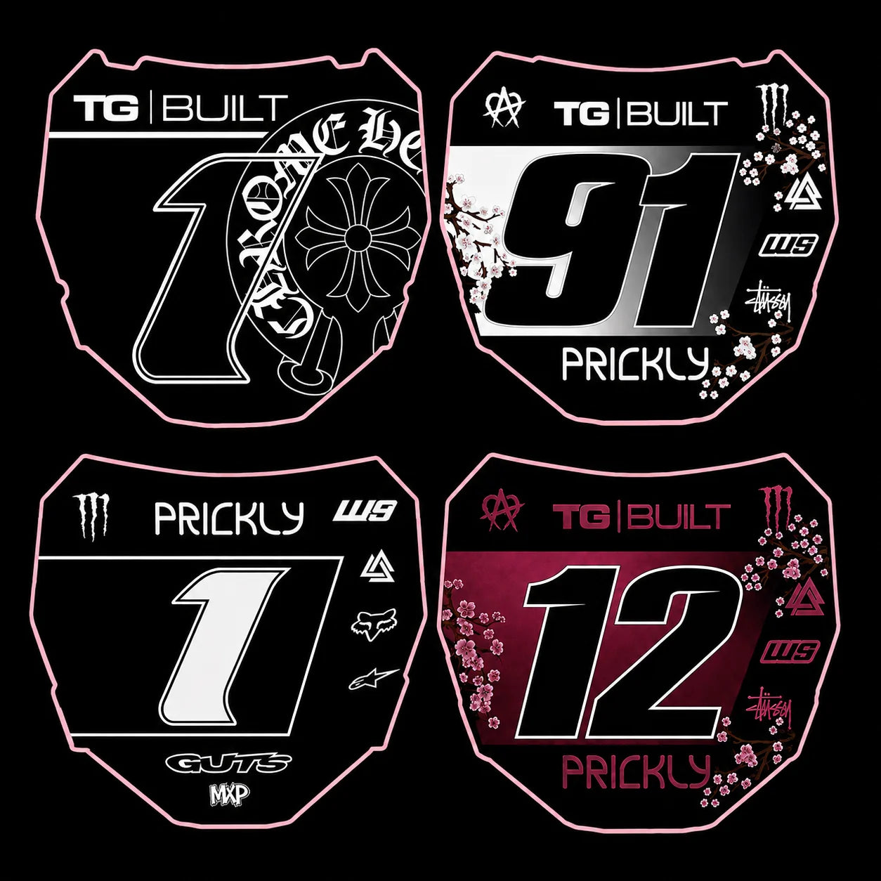 ODI Plate Stickers