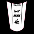 White Basic Rear Small Fender